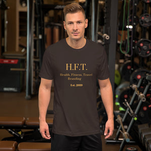 Health, Fitness, Travel Branding Unisex T-Shirt