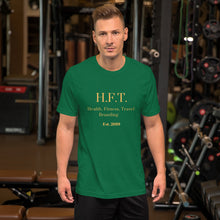 Load image into Gallery viewer, Health, Fitness, Travel Branding Unisex T-Shirt