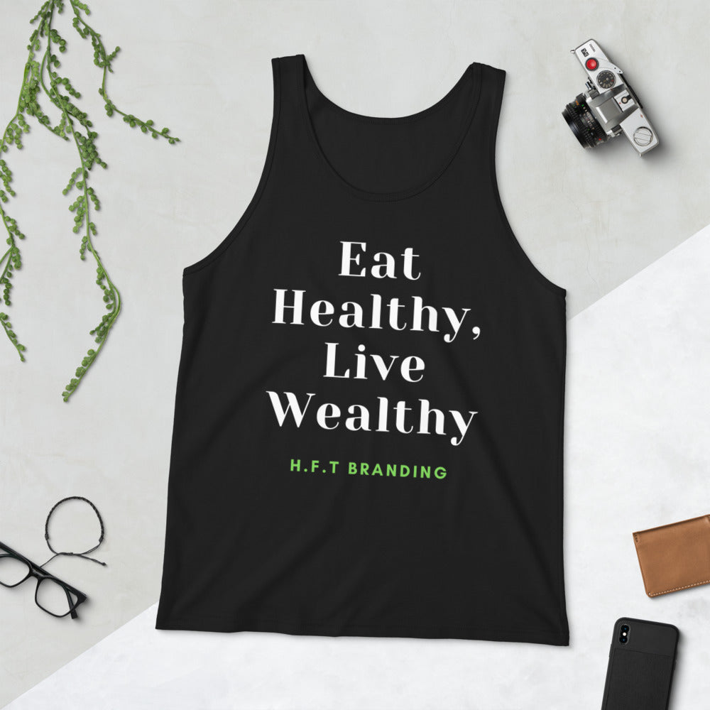 Your Health is your Wealth Unisex  Tank Top