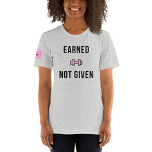 Load image into Gallery viewer, Earned, Not Given Unisex T-Shirt