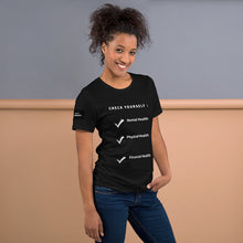 Load image into Gallery viewer, Check Yourself Unisex T-Shirt