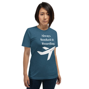 Booked & Boarding Unisex T-Shirt