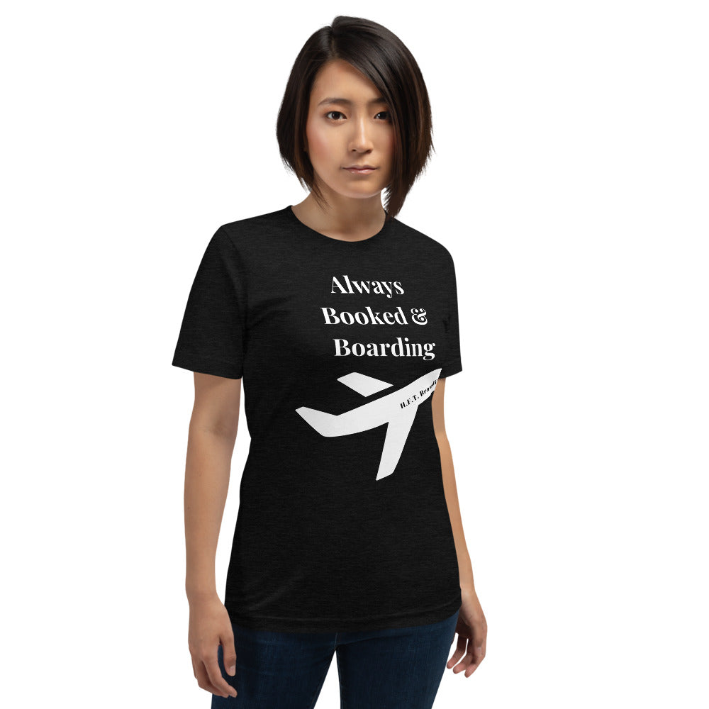 Booked & Boarding Unisex T-Shirt