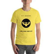 Load image into Gallery viewer, Live, Love, Lift Unisex T-Shirt