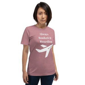 Booked & Boarding Unisex T-Shirt