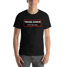 Load image into Gallery viewer, Travel Junkie Unisex T-Shirt