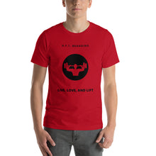 Load image into Gallery viewer, Live, Love, Lift Unisex T-Shirt