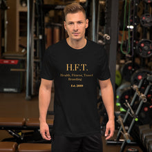 Load image into Gallery viewer, Health, Fitness, Travel Branding Unisex T-Shirt