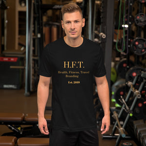 Health, Fitness, Travel Branding Unisex T-Shirt