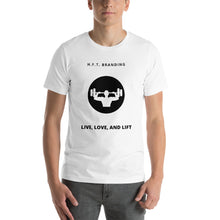 Load image into Gallery viewer, Live, Love, Lift Unisex T-Shirt